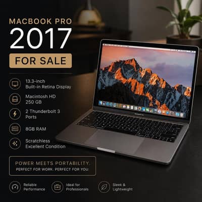 MacBook Pro 2017 Scratch less with Bag