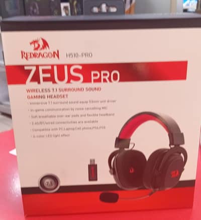 Reddragon Zeus Pro Wireless headphones ( Like New, Box open )