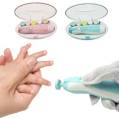 Premium 6 in 1 electric baby nail trimmer