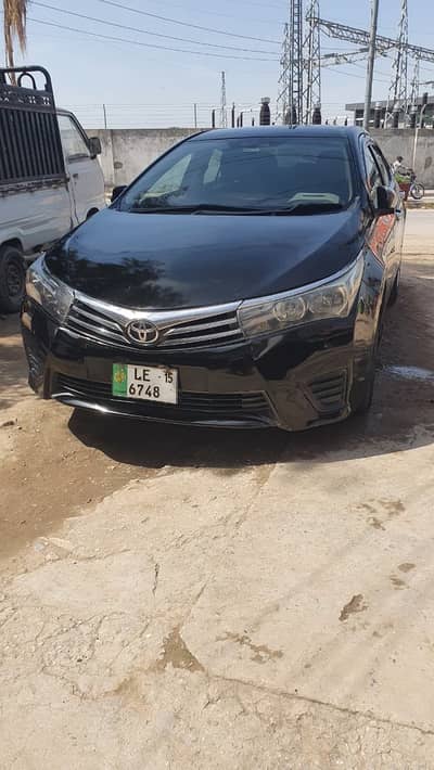 Toyota Corolla XLI 2014 model 15 register