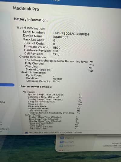 MACBOOK PRO M5 PRO CHIP 14 INCH 24-1TB 7 CYCLES WITH FULL BOX