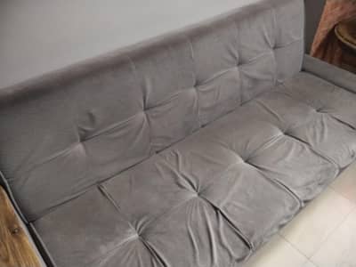 grey sofa