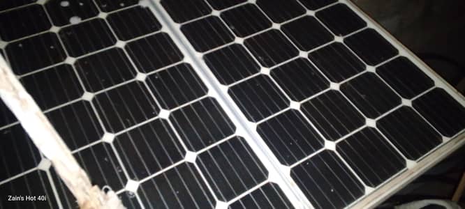 7 solar plates with an inverter