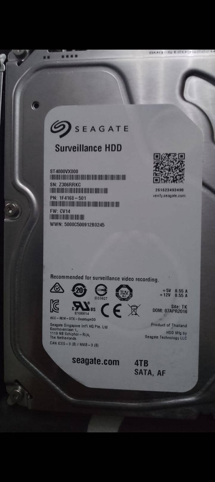 HDD 4TB 0