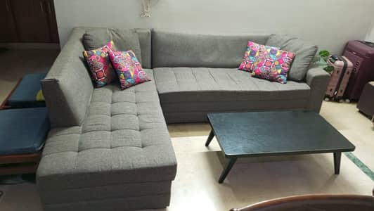 5 Seater L Shaped Sofa