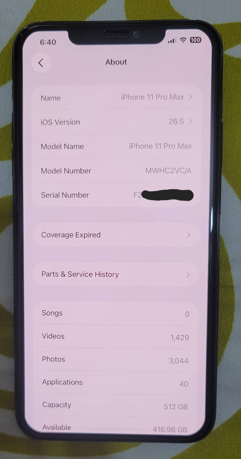 Apple iPhone 11 Pro Max 7