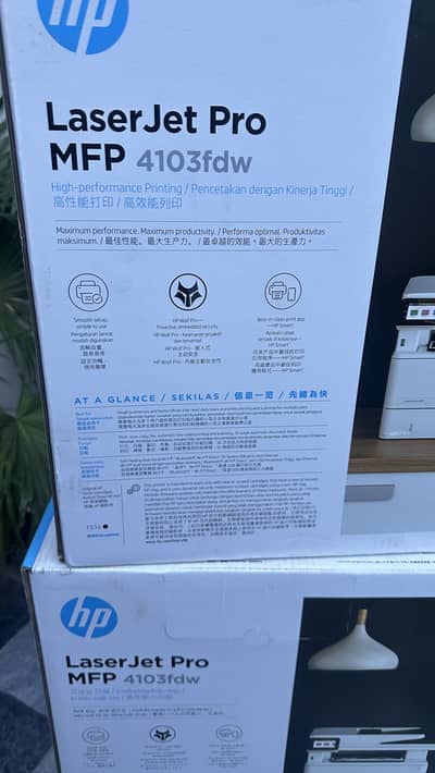 Hp 4103fdw Brand new