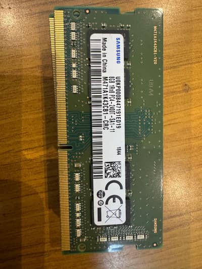 Samsung 8GB DDR4 laptop memory module (RAM)