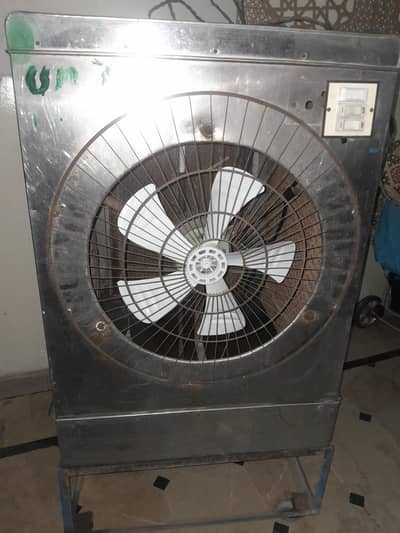 stainless steel body room cooler with movable stand
