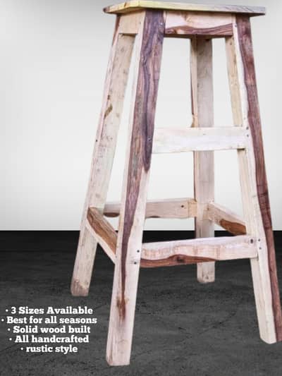 High quality wooden stool