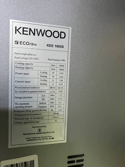 Kenwood New Model