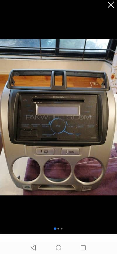 City 2018 original Audio system + frame