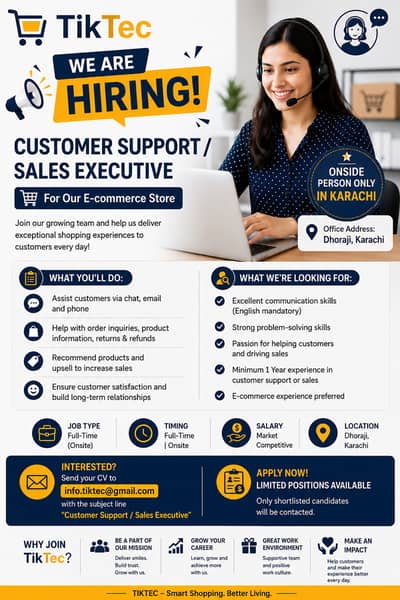 Customer Support representative