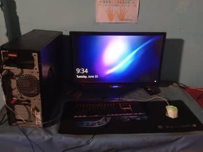 Gaming PC Full Setup| i7 3RD | GTX 1060 3GB | 520w PSU| Dell LCD |