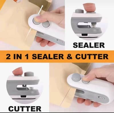 Mini Portable Bag Sealer – Handheld Heat Sealing Machine (Brand New)