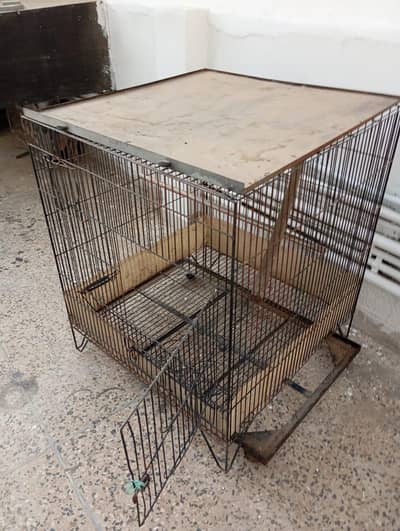 Pet Cage with Wheel Stand - 2.5 feet
