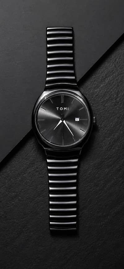 TOMI WATCH FOR SELL FULLY BLACK