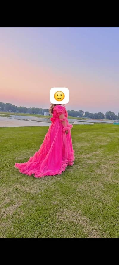 fairytale pink  frock