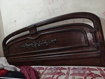 Pure wood Bed with Mattress