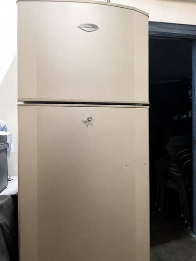 Haier Double Door Refrigerator – Good Condition – For Sale