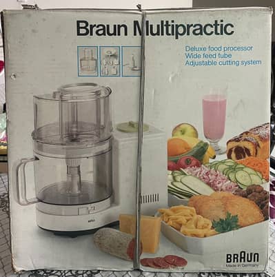 Brand New Braun Multipractic Food Processor UK-14