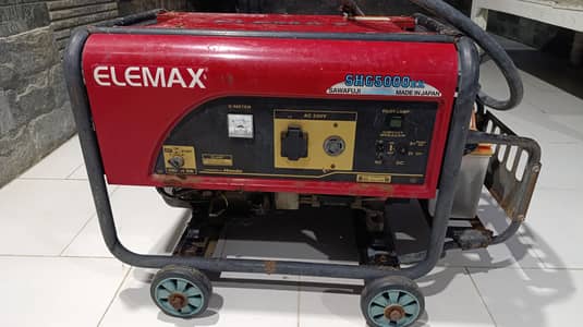 elemax 4 kva gas generator - good condition