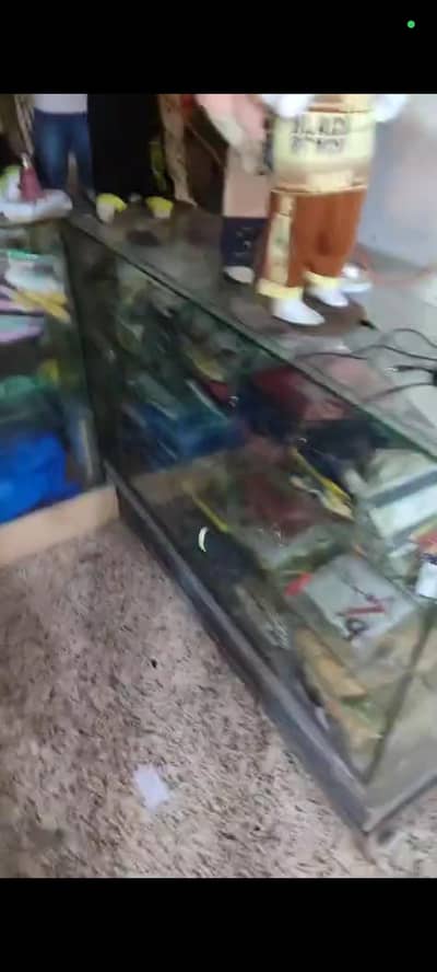 Glass Display Counter for Garment Shop