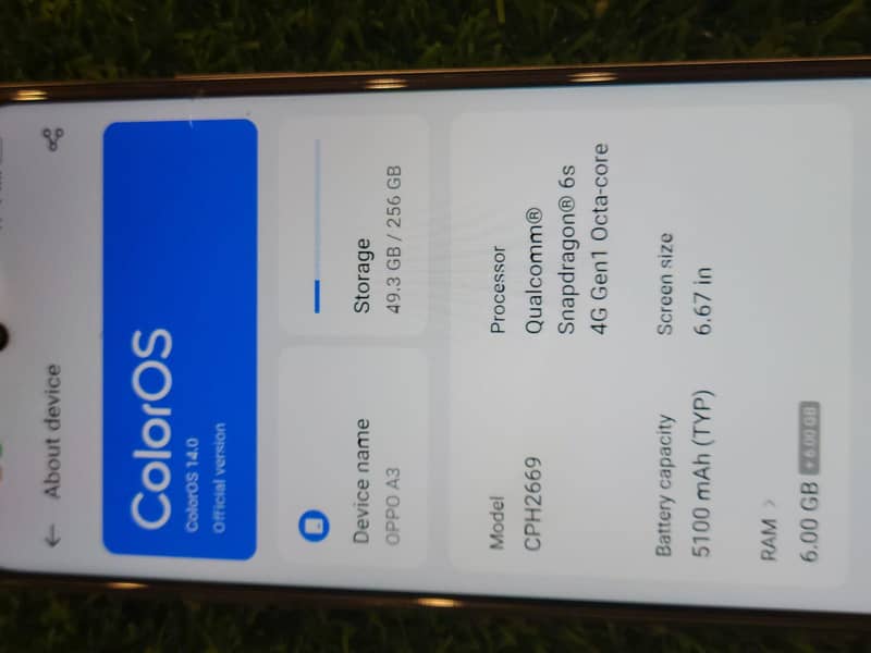 OPPO A3 4