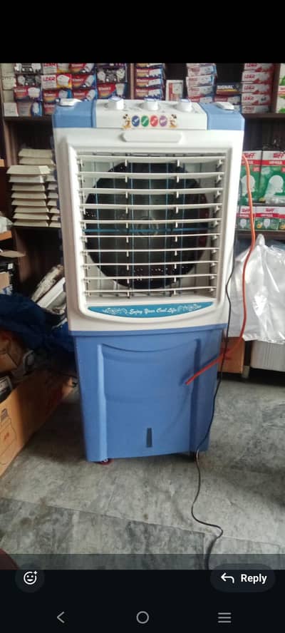 12V DC Air Cooler | کم بجلی والا | بیٹری/سولر سپورٹ | 108W | بل 50% کم