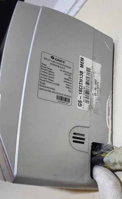 Gree 1.5ton DC invertir
