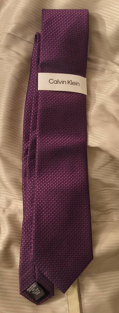 Calvin Klein Silk Polyester Tie
