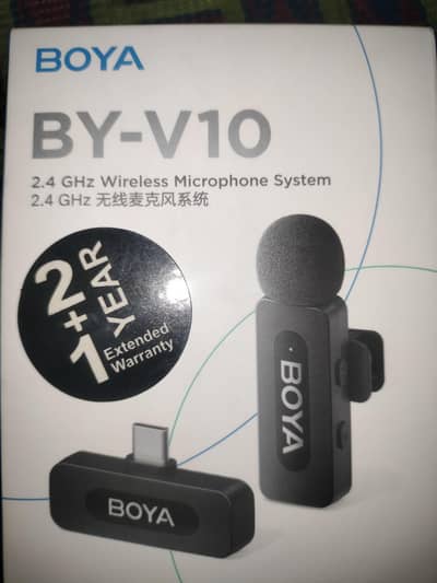 mic  boya  BY V 10