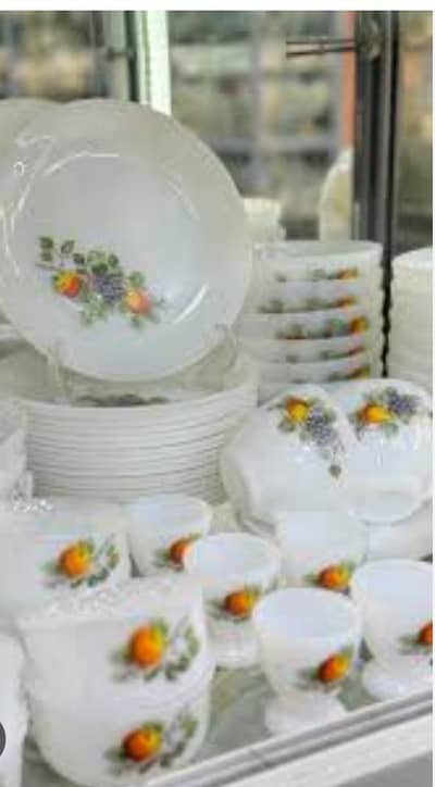 72 pieces dinner set arcopal france