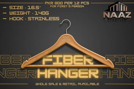 Fiber Hanger - NAAZ BRAND - Wholesale & Retail