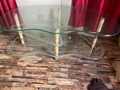 Heavy Glass table