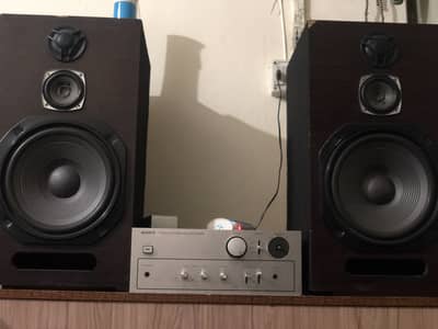 Sony amplifier plus 10 inch woofers for sale