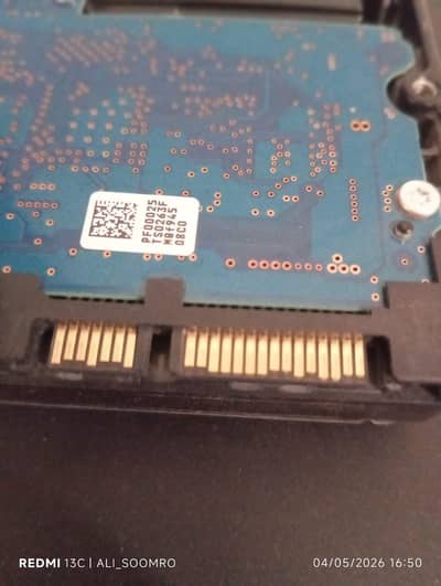 Toshiba 1TB 7200RPM SATA Hard Drive – Excellent Condition