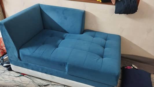 L shaped 2 seater sofa