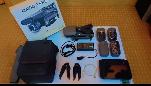 Mavic 2 pro screen remote HDMI 4 battery k sath
