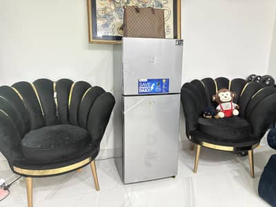 2 seater black sofa chairs