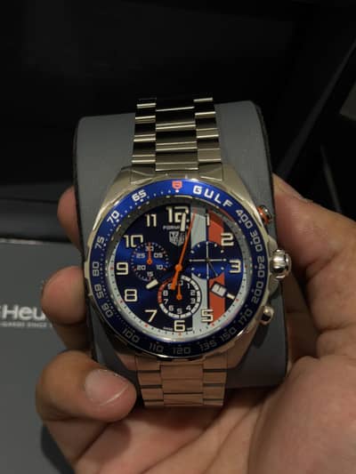 Tag heuer Formula 1 Gulf edition