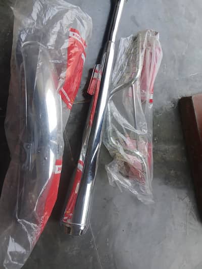 Honda 125 front motor guard handle sunki 2011 silencer new co