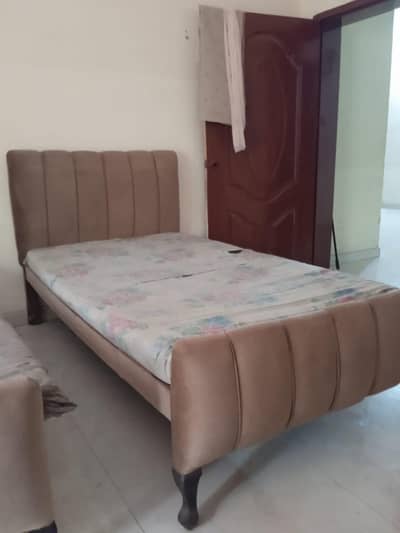 Two single bed set with mattress