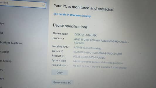 HP laptop