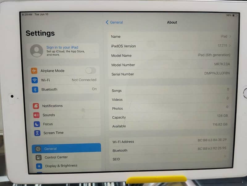 Ipad 6th Generation 2
