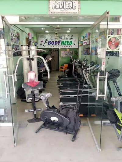 best slightly used treadmill machine for selling in all over karachi