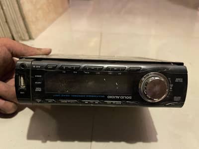Solid Audio IXA-106 Car DVD Player USB AUX Subwoofer Out