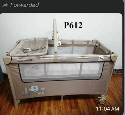Foldable travel cot/baby pen