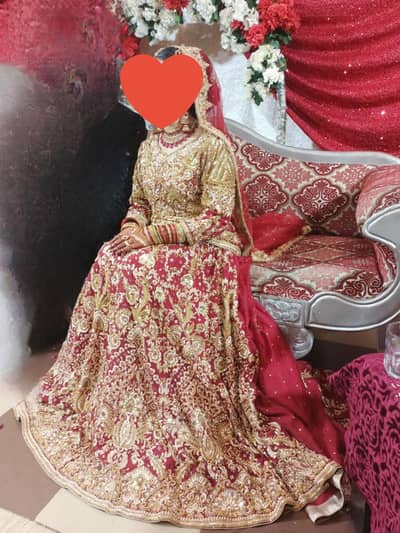 Full Hand Embroidered Bridal Lehnga