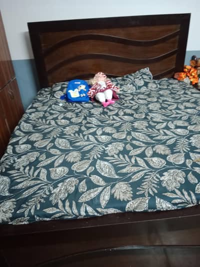 double bed.